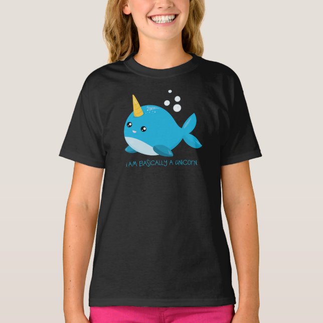 Unicorne de la mer T-shirt enfant (Devant)