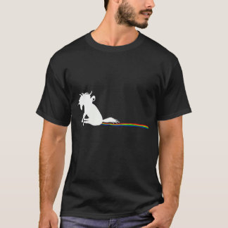 Unicorne Dracking Rainbows - Funny Adulte T-Shirts