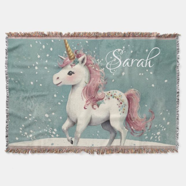Unicorne lancer la couverture (Devant)