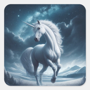 Unicorne mythique à Stickers de minuit