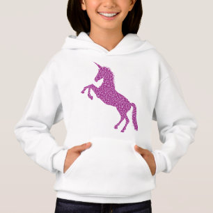 Unicorne rose moderne fille