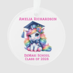 Unicorne rose personnalisée