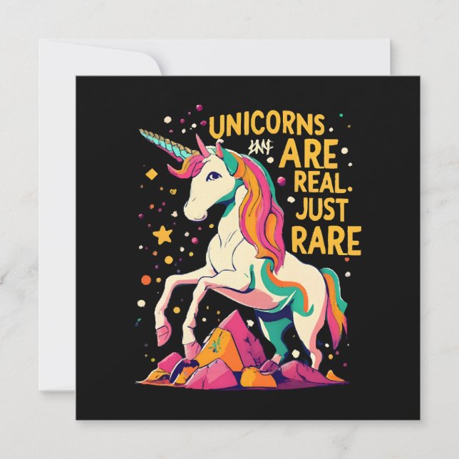 Unicorne sont vraiment rares (Devant)