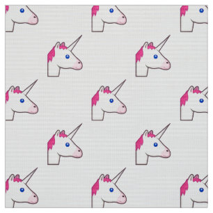 unicorne tissu emoji