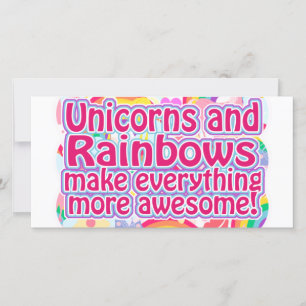 Unicornes et Rainbows