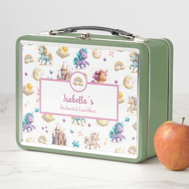 Unicorns & Fairytale Castle - Enchanted Lunchbox (En situation)