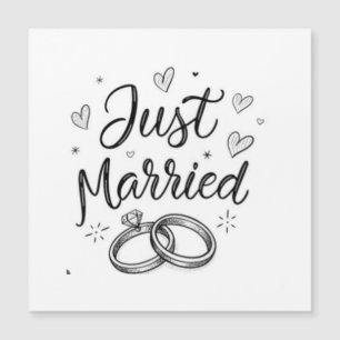 Union Fantaisiste Croquis Mariage Récent Mariage