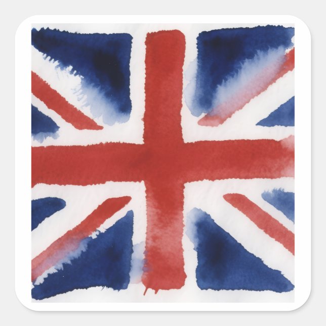 Union jack flag sticker (Devant)