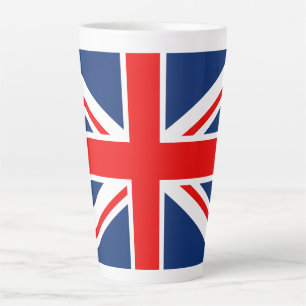 Union Jack Latte Mug