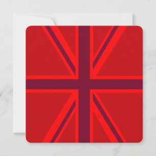 Union Jack rouge