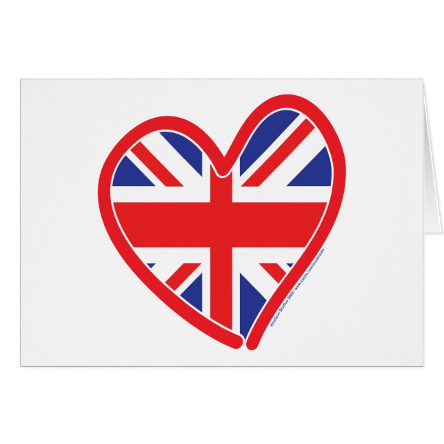 Union Jack Royal Heart (Devant horizontal)