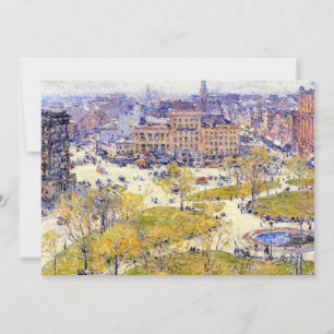 Union Square au printemps par Frederick Childe Has