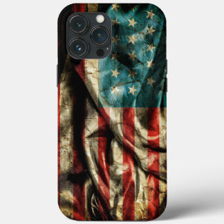 Unique American Flag iPhone 13 Pro Max Coque