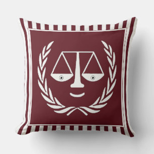 Unique avocat décor à lancer oreiller