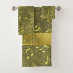 unique, belle, coloré, peint motif un vert