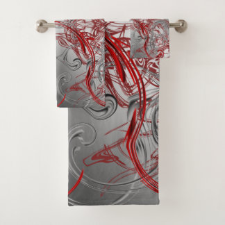 unique, belle, coloré, peint motif un vert