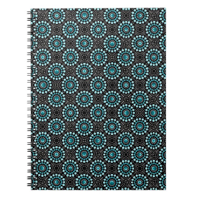 Unique Carnet Whimsical Dot Art (Devant)