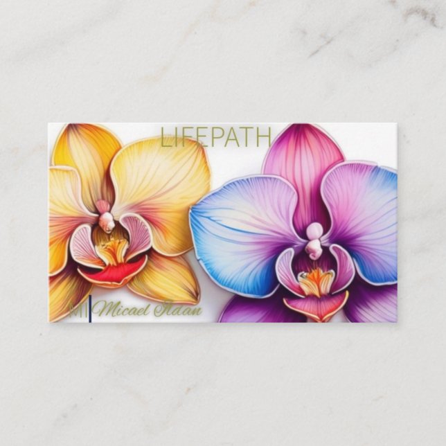 Unique, Carte de visite créatif (Devant)