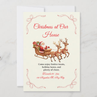 Unique Christmas Invitation Designs – Creativity 