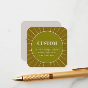 Unique Modèle de conception modifiable inspiré par