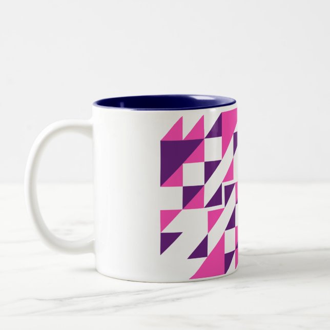 unique patten design mug (Gauche)