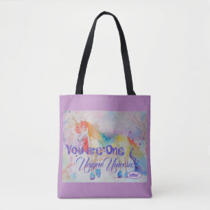 Unique Unicorn Aquarelle Rainbow Girls Sac fourre-