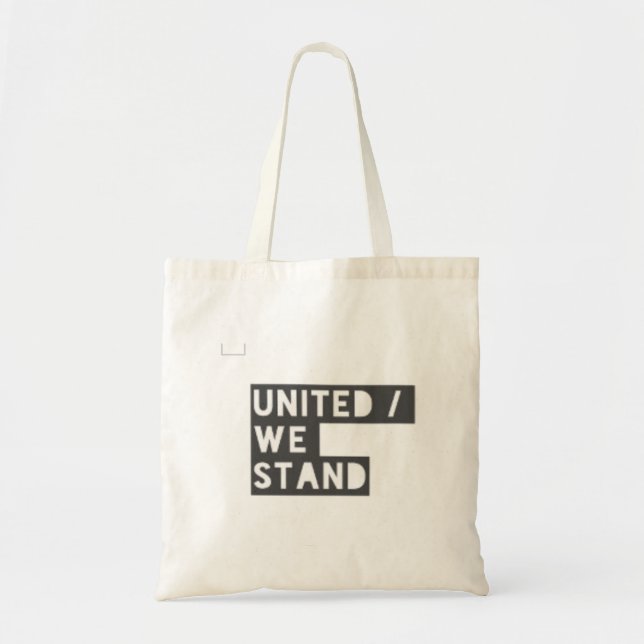 " Unis Nous Tenons " / sac (Devant)