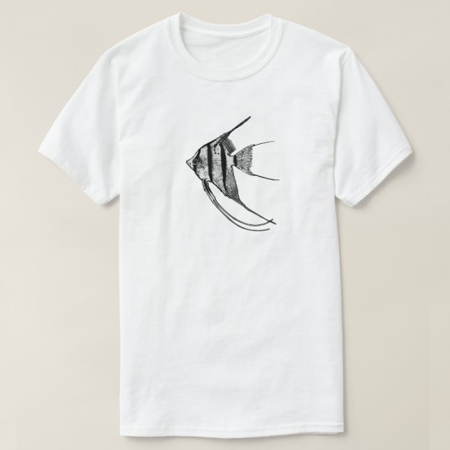 Unisex T-Shirt Angel Fish (Design devant)