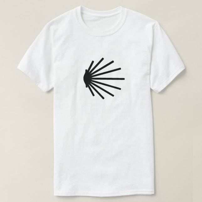 Unisex T-Shirt Saint James Way (Design devant)