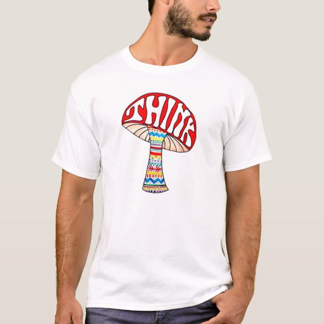 Unisexe pensez le T-shirt par Megaflora (Devant)