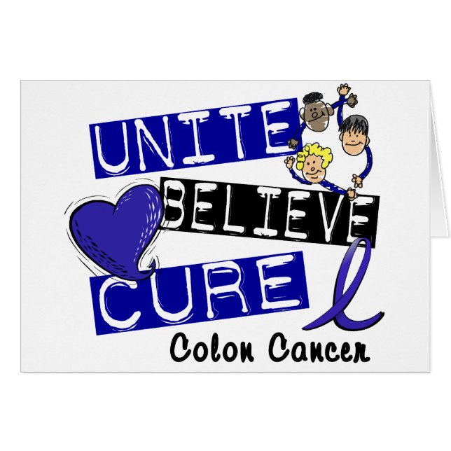 UNISSEZ CROIENT le cancer du colon de TRAITEMENT (Devant horizontal)