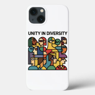 Unité dans la diversité - coque iphone arc-en-ciel