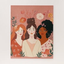 "Unité dans la diversité" Puzzle Joyeuse Journée d