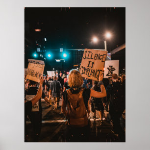 UNITÉ DE Typographie Photo Personnalisée ! Poster