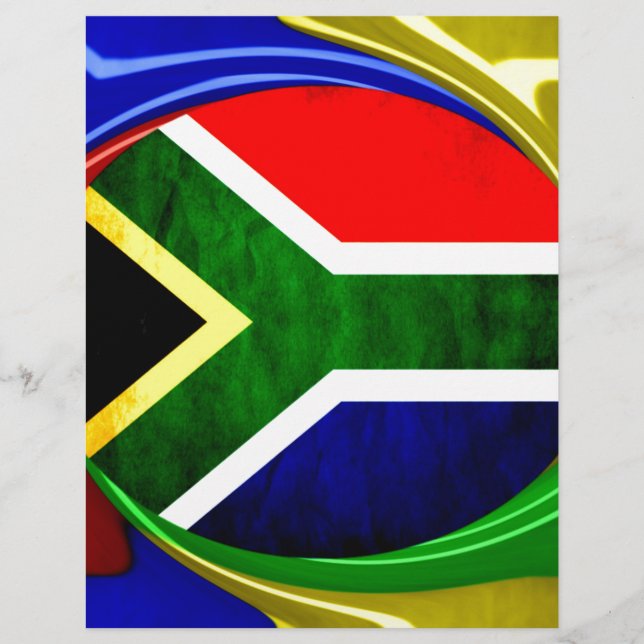United by Beauty : Design du drapeau sud-africain (Devant)