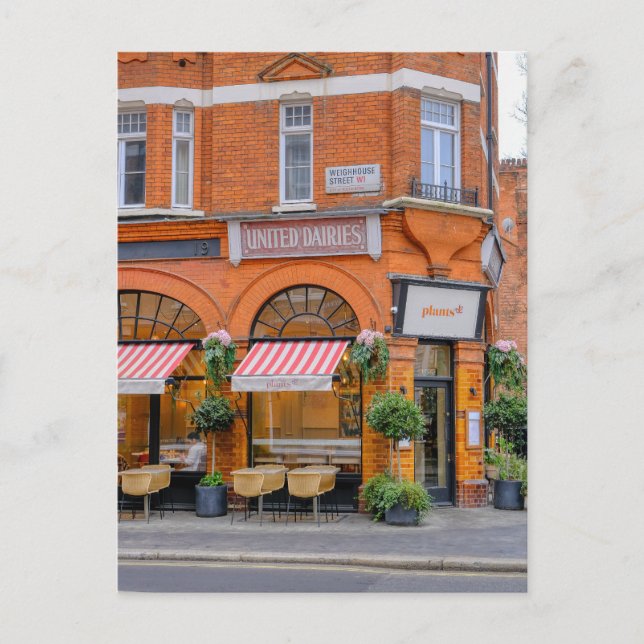 United Dairies Building, Londres UK Carte postale (Devant)