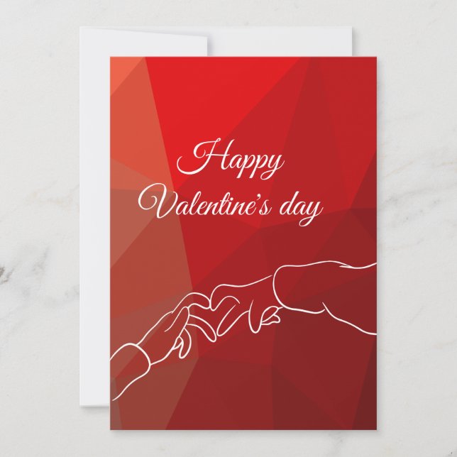 United Hearts : Carte de Saint-Valentin joyeuse po (Devant)