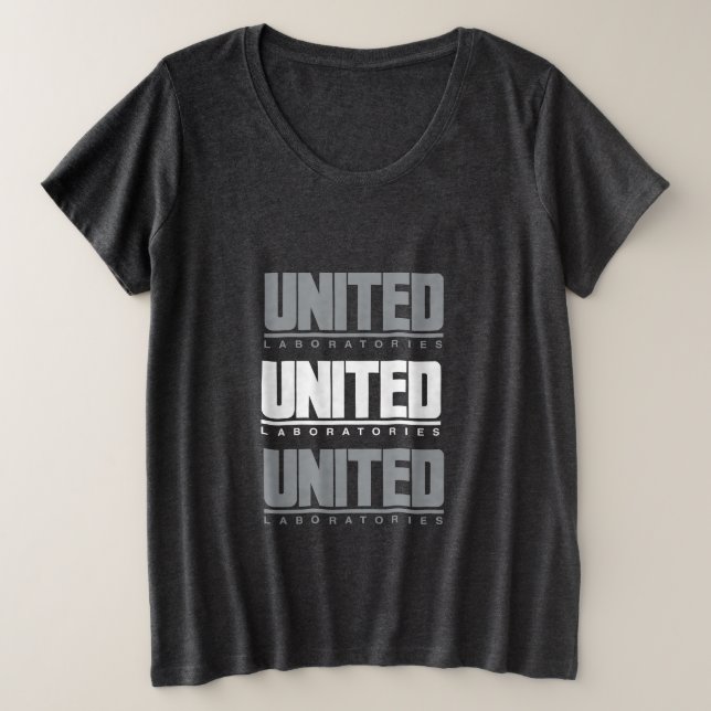 United Labs Women's Plus Size Logo SS T-Shirt (Design devant)