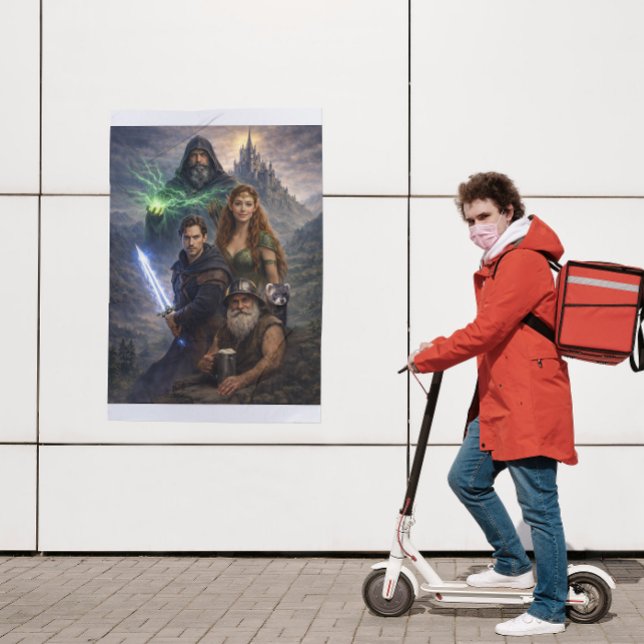 United Races Epic Scene Poster | Fantasy Unity Art (Créateur téléchargé)