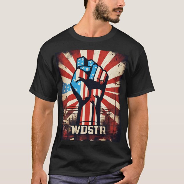 🇺🇸 United States Strong T-Shirt - Bold, Patrioti (Devant)