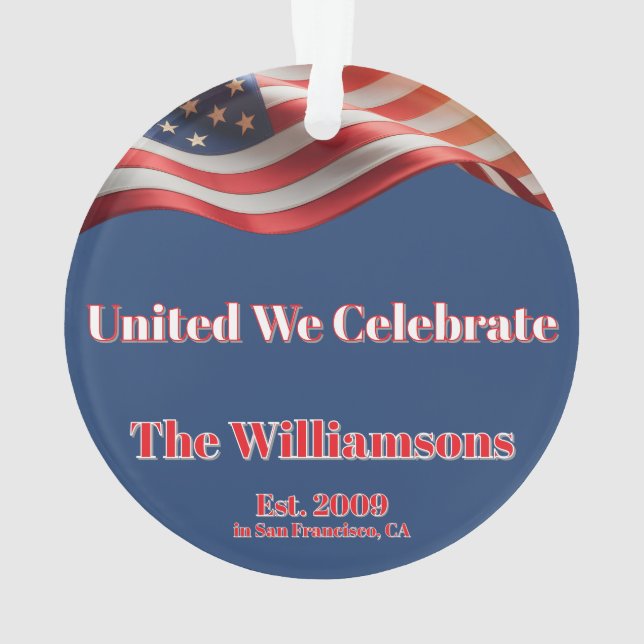United We Celebrate • 1776–2026 Family Keepsake (dos)
