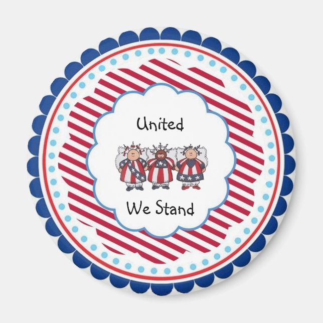 United We Stand Magnet (Devant)