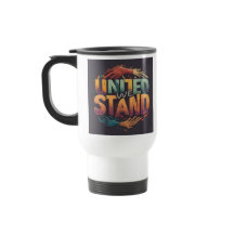 "United We Stand" Travel Coffee Mug