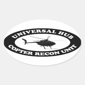 Unités Universal Hub Copter Recon autocollant de s
