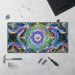 Univers Mandala Couleurs Psychédéliques