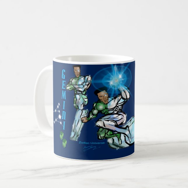 Univers Zodiac - Gemini Mug (Devant gauche)