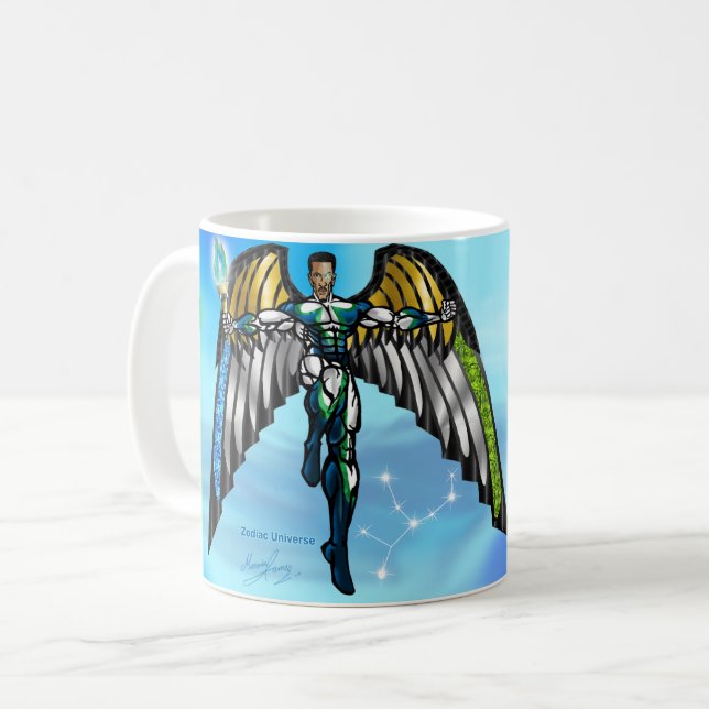 Univers Zodiac - Mug de Virgo (Devant gauche)