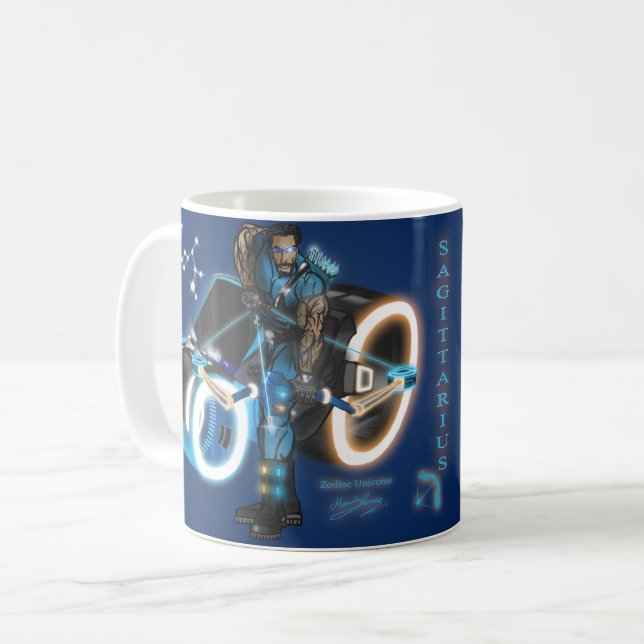 Univers Zodiac - Mug Sagittarius (Devant gauche)