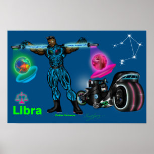 Univers Zodiaque - Affiche Balance