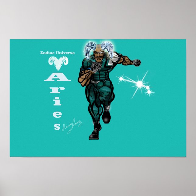 Univers Zodiaque - Affiche Bélier (Devant)